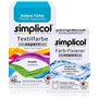 simplicol : Kit Complet Teinture Expert + fixateur : Votre Teinture Express (Paquet 300g + Flacon 90ml) - Turquoise du Pacifique