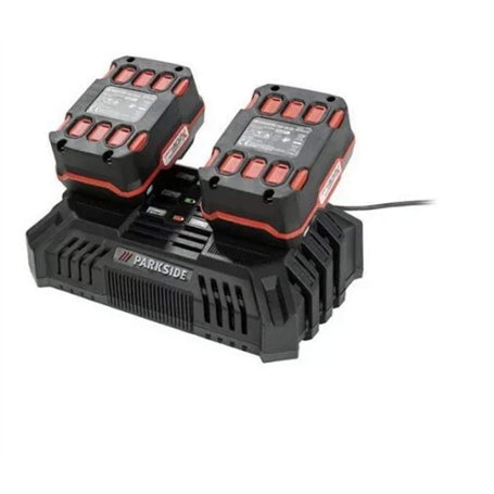 Chargeur Rapide de Batterie Double PDSLG 20 A1 (équipe Parkside X20V)