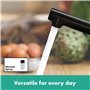hansgrohe Zesis M33 - Mitigeur de cuisine basse pression, 1 jet, Robinet avec hauteur sous bec 150 mm, Robinetterie avec bec piv