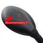 Area1 Rétroviseurs Scooter Universel Retroviseur Latéral Homologué E, Certification CE (2xM8 Filetage à droite + 1xM8 gauche) co