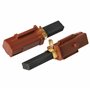 vhbw 2x Balais de charbon pour moteur 6,3 x 11 x 33mm compatible avec Ametek Lamb moteurs électriques aspirateur