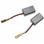 vhbw 2x Balais de charbon pour moteur électrique 6 x 10 x 17mm compatible avec Hilti AG 125-S