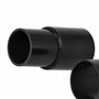 vhbw 2x Adaptateur d'aspirateur pour buse d'aspirateur, tube d'aspirateur/poignée avec connexion 32 et 35 mm - noir, plastique