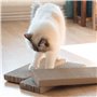 Navaris Griffoir pour Chats - Set 3X grattoir pour Chat en Carton ondulé 41 x 13 x 3 cm - Protection XXL canapé Meuble Mur - pou