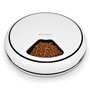 Navaris Distributeur Automatique pour Chat Chien - Mangeoire Programmable 1,6 L - 4 Repas pour Croquette Pâtée - Minuteur - Pile