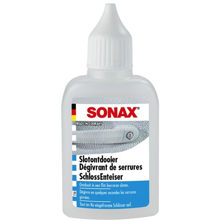 SONAX Dégivrant de serrures (50 ML) dégègle en Quelques Secondes Les serrures givrées | Réf: 03315410