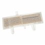 vhbw Cartouche filtrante anti-calcaire remplacement pour Rowenta ZR006501 pour nettoyeur balai vapeur - Filtre transparent