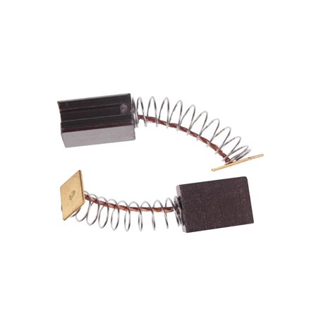 Trade-Shop Lot de 2 balais de charbon moteur 7 x 11 x 15 mm Compatible avec marteau perforateur Einhell BT-RH 1500