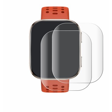 brotect Protection Intégrale 3D Incurvé pour Huami Amazfit Bip 6 (2 Pièces) - Couverture Complète