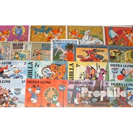 Motives 25 Divers Comics Timbres (Timbres pour Les collectionneurs) Bandes dessinées