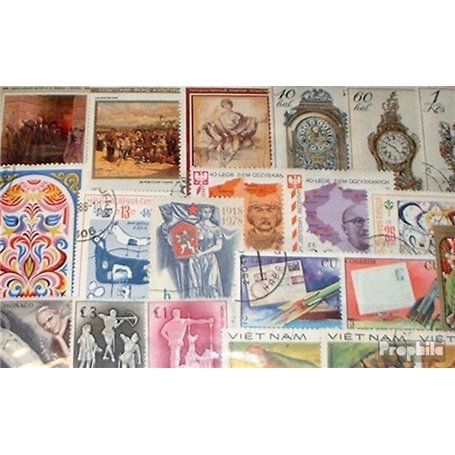 Tous Monde 750 Divers Timbres (Timbres pour Les collectionneurs)