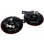 Hella B 133 109.23.37 Kit avertisseur à son aigu/grave puissant 12 V Rouge Réglé par le fabricant