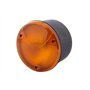 HELLA Feu clignotant - Halogène - 12V / 24V - Montage en saillie/vissé - ADR/GGVS - Couleur du voyant: jaune - Fiche: Fiche plat