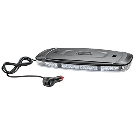 HELLA LED Feu d'avertissement - Mini Lightbar - 12V / 24V - jaune - Fixation magnétique - Câble: 2500mm - Montage en saillie - 2