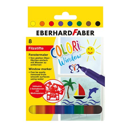 Eberhard Faber 550022 - Window Marker Colori