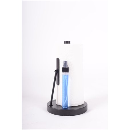 Porte-rouleau d'essuie-tout durable avec vaporisateur