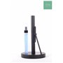Porte-rouleau d'essuie-tout durable avec vaporisateur, organisateur de cuisine avec spray Home Living au design noir mat, ustens