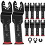 Lot de 10 lames de scie oscillantes