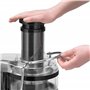 WMF Kult X Centrifugeuse électrique en acier inoxydable 500 W pour gros morceaux de fruits, pichet à jus 1,2 l, filtre à mousse,