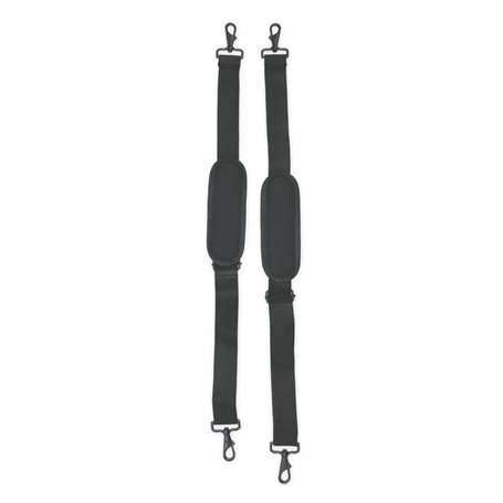 Soundman Lot de 2 sangles de sac à dos - Bretelles robustes pour mallette à instruments (violon