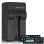 2X Batterie + Chargeur (Auto/Secteur) NP-700 pour Konica Minolta Dimage X50