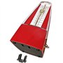 keepdrum gmpl RD Métronome mécanique avec cloche Horloge aufziehbar Rouge
