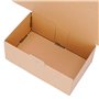 verpacking 50 boîtes pliantes 25 x 15 x 10 cm brun (dimensions extérieures 25,8 x 15,8 x 10,5 cm) WP 30 carton d'expédition cart