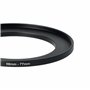 vhbw Bague d'adaptation de Filtre Step-Up de 58 mm vers 77 mm pour Objectif d'appareil Photo - Adaptateur, métal, Noir