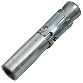 5x Lumonic Tampon d'ancrage interne M10 x 60 Galvanisé I Pour utilisation comme cheville métallique I Pour différents types de m