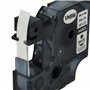 vhbw Ruban remplacement pour Dymo 40920, D1 pour imprimante d'étiquettes 9mm Blanc sur Transparent