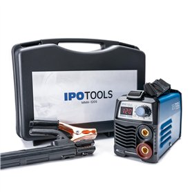 IPOTOOLS MMA-120S Posté a souder a l arc - poste a souder a larc DC MMA Inverter avec 120 A/Affichage Numérique / 230 V/Antistic