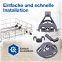 Kit de rangement de rechange pour panier inférieur Siemens 00418675 418675