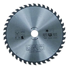 Lame de scie circulaire pour bois - Ø 200 x 30 mm / 40 dents | Scie circulaire portative | HM - Carbure | pour scier dans le boi