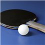 com-four® 24x Balle de Tennis de Table en ABS - balles de Tennis de Table Blanches de Taille Standard - balles de Jeu pour ping-