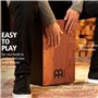 Meinl Percussion Headliner Cajon Instrument - drum box compacte avec des sons de caisse claire et des basses profondes - Surface