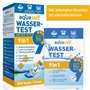 50 tests d'eau 9 en 1 - Pour eau potable - Bandelettes de test pour vérifier la qualité de l'eau