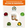 petifool Wilde Blumenwiese - Complément Alimentaire - Aliment Naturel et sain pour Lapins - 600 g