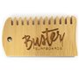 Buster Surfboards Sticky Bumps Kit de cire pour planche de surf avec manche en bambou et peigne de surf antidérapant Température