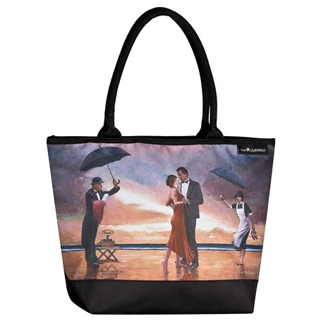 VON LILIENFELD® Cabas Theo Michael: Hommage to the Singing Butler Femme Besace Sac Bandoulière Spacieux Arte
