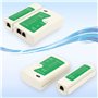 Incutex Testeur de câble réseau RJ45 et RJ11 Kabeltester