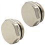 VARIOSAN 14245 Lot de 2 bouchons d'obturation pour radiateur et distributeur 1/2"