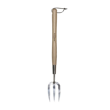 Kent & Stowe longue fourche de jardin à main – Fourche à fleurs en acier inox