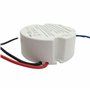 Transformateur LED rond 30 W 24 V CC - Ampoule circulaire - Transformateur d'alimentation Driver Ballast