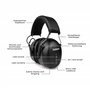 EAR-MUFF 78228 Protection auditive, Noir/Gris, 20x14x9cm Mixte