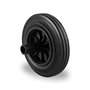 Roue de rechange pour poubelles à deux roues - 200 mm