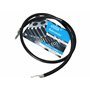 eXODA Câble de batterie 100cm câble d'alimentation en cuivre 35 mm² avec cosses à œillets M10