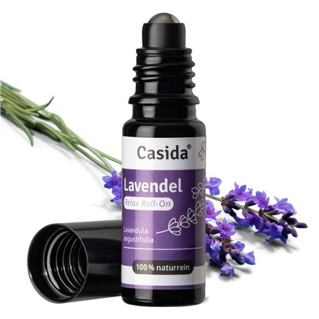 Casida® Roll-On de Lavande - se relaxer pour une ambiance harmonieuse - huile parfumée