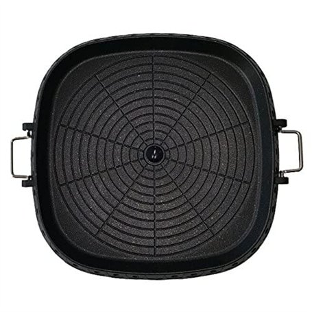 Grille de cuisson de qualité supérieure - Pour réchaud à gaz - Barbecue de table Bulgogi Korea - Rectangulaire