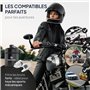 Senner MotoPro Bouchons d'oreille avec étui en aluminium, idéal pour la moto, réduit le bruit du vent, le trafic reste audible. 