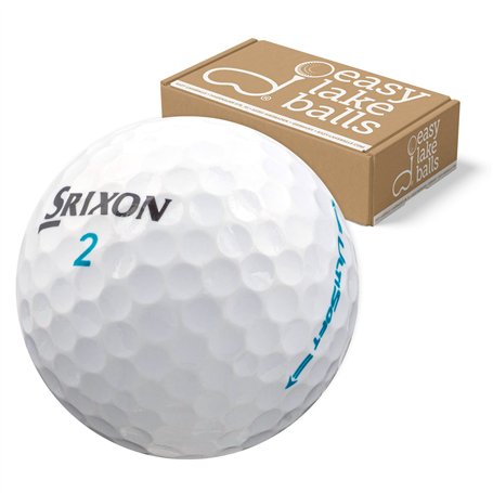 50 SRIXON ULTISOFT BALLES DE Golf RÉCUPÉRATION/Lake Balls - QUALITÉ AAAA/AAA (Pearl/A Grade) - dans Sac en FILETDANS Sac en File